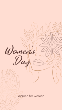  Aesthetic Women's Day Facebook Story