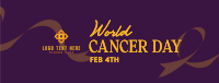 Cancer Day Support Facebook Cover