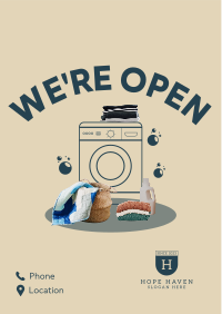 Laundry Clothes Flyer