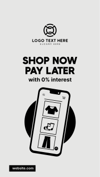 Shop and Pay Later Instagram Story Design