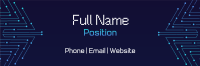 Modern Tech Business Email Signature