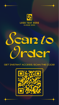 Scan To Order TikTok Video Design