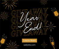 Year End Giveaway Facebook Post