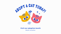 Adopt A Cat Today Facebook Event Cover