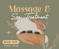 Massage and Spa Wellness Facebook Post