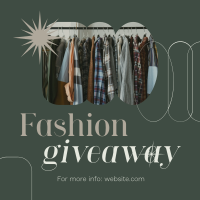 Elegant Fashion Giveaway Instagram Post Design