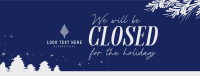 Closed for the Holidays Facebook Cover