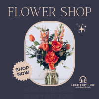 Flower Bouquet Instagram Post Design