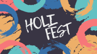 Holi Chalk Facebook Event Cover