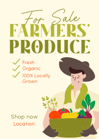 Farmers Market Poster example 3