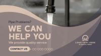 Plumbing Maintenance Facebook Event Cover