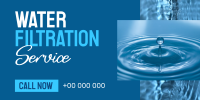 Water Filtration Service Twitter Post