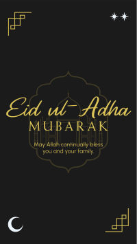 Blessed Eid ul-Adha Instagram Story