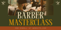 Retro Barber Masterclass Twitter Post