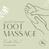 Foot Massage Instagram Post