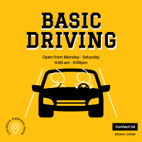 Basic Driving Instagram Post