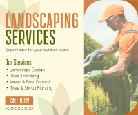 Professional Landscape Services Facebook Post