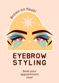 Eyebrow Treatment Poster