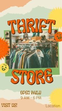 Thrift Shop Kitsch Instagram Reel Image Preview