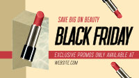 Black Friday Beauty Sale Facebook Event Cover