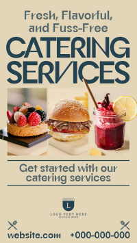 Modern Food Catering Services Instagram Story