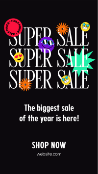 Funky Smiley Super Sale YouTube Short