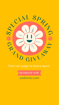 Spring Giveaway Facebook Story