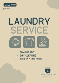 Washing Service Flyer