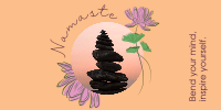 Namaste Twitter Post Design