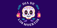 Day of the Dead Badge Twitter Post