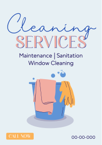 Bubbly Cleaning Flyer