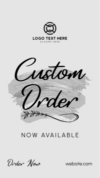 Brush Custom Order YouTube Short