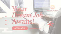 Apply your Dream Job Animation Image Preview