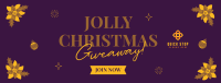 Jolly Christmas Giveaway Facebook Cover Image Preview