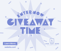 Confetti Enter Giveaway Facebook Post