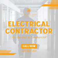 Electrical Contractor Service Instagram Post
