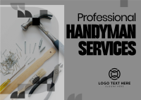 Professional Handyman Postcard