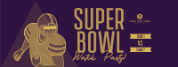 Super Bowl Night Live Facebook Cover