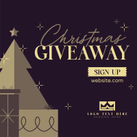 Christmas Holiday Giveaway Linkedin Post