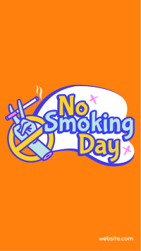 Quit Smoking Today Facebook Story