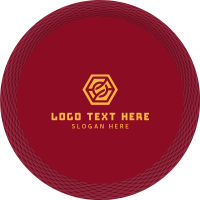 Geometric Circle Abstract Twitch Profile Picture