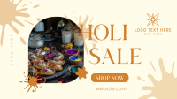 Holi Sale Facebook Event Cover