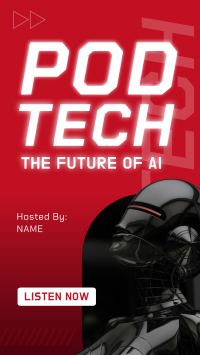 Future of Technology Podcast Instagram Story Design