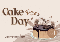Cake of the Day Postcard