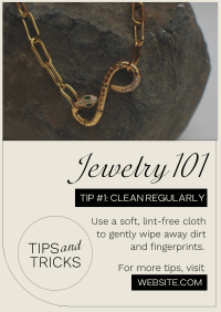 Jewelry Clean Minimal Flyer