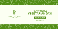 Vegetarian Day Twitter Post