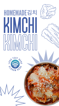 Homemade Kimchi Instagram Story