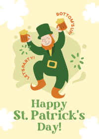 Saint Patrick's Day Greeting Poster