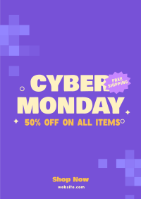 Cyber Monday Offers Poster