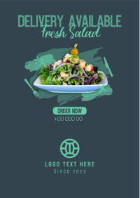 Fresh Salad Flyer